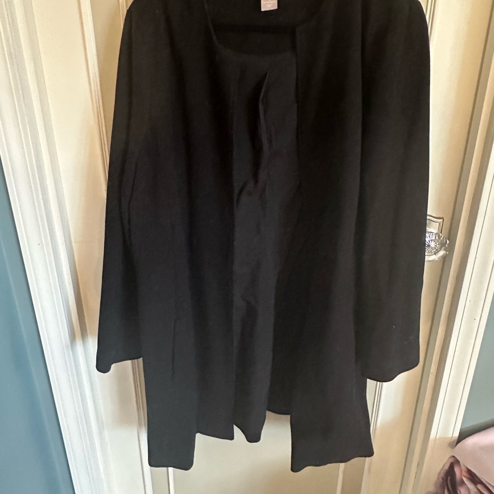 Chico's Classic Black Cardigan